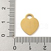 26Pcs Ion Plating(IP) 304 Stainless Steel Pendants FIND-M017-01G-4