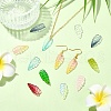 60Pcs 12 Styles Electroplate Glass Pendant EGLA-YW0003-16-5