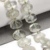 Natural Green Quartz Beads Strands G-H078-B21-01-2