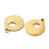 Ion Plating(IP) 316L Surgical Stainless Steel Charms X-STAS-F302-04G-2