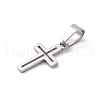 304 Stainless Steel Pendants STAS-H453-03P-01-2