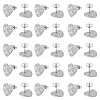 Unicraftale 40Pcs 304 Stainless Steel Stud Earring Findings STAS-UN0056-53-1