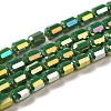 Electroplate Glass Beads Strands EGLA-D031-01E-1
