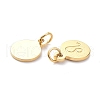 Golden Plated 304 Stainless Steel Charms STAS-C022-01B-G-3