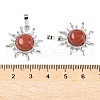 Natural & Synthetic Mixed Stone Pendants G-F786-08P-4