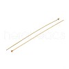 304 Stainless Steel Head Pins STAS-T065-70mm-20G-2