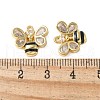 Brass Micro Pave Cubic Zirconia Pendants X-KK-P290-32G-3