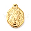 304 Stainless Steel Pendants STAS-C082-03G-1