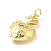 Brass Pendants KK-V007-008G-01-2