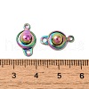 201 Stainless Steel Snap Clasps STAS-K148-11RC-3