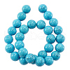 Synthetic Turquoise Beads JBR6-12mm-3