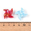 UV Plating Opaque Acrylic Beads OACR-N143-09-3