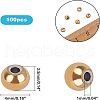 Unicraftale 304 Stainless Steel Spacer Beads STAS-UN0007-18G-4