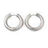 Tarnish Resistant 202 Stainless Steel Huggie Hoop Earrings EJEW-O087-08G-P-1