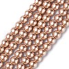 Eco-Friendly Glass Pearl Beads HY-J002-6mm-HX017-1