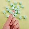 26Pcs 26 Style Silicone Alphabet Beads for Bracelet or Necklace Making SIL-SZ0001-01C-6