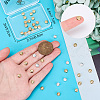 Beebeecraft 100Pcs 2 Colors Alloy Beads FIND-BBC0003-60-3