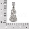 Non-Tarnish 304 Stainless Steel Pendants STAS-L275-18P-3