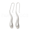 304 Stainless Steel Dangle Earrings EJEW-U048-01P-4