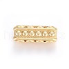 Tibetan Style Alloy Bead Spacer Bars TIBE-A16787-MG-NR-3