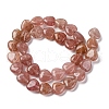 Natural Strawberry Quartz Beads Strands G-I372-A17-01-5