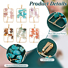   12Pcs 6 Styles Natural Mixed Gemstone Chip Pendants FIND-PH0021-37-4