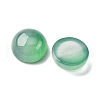Natural Green Onyx Agate Cabochons G-K348-07A-01-2