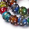 Handmade Lampwork  Beads Strands LAMP-L072-A07-1