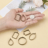 Alloy Open Back Bezel Big Pendants PALLOY-TA0001-26AB-6