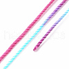 5 Rolls 12-Ply Segment Dyed Polyester Cords WCOR-P001-01B-06-3