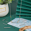 DICOSMETIC 120Pcs 6 Style 304 Stainless Steel Tube Beads STAS-DC0015-53-4
