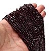 Natural Garnet Beads Strands G-RM2025-32B-01-1