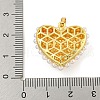 Rack Plating Brass & ABS Plastic Imitation Pearl Pendants X-KK-N255-03E-G-RS-3
