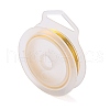 Round Copper Wire for Jewelry Making CWIR-WH0001-0.4mm-05-1-1