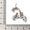 Non-Tarnish 316L Surgical Stainless Steel Pendants STAS-H194-04P-3