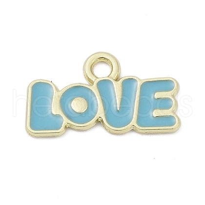 Valentine's Day Alloy Enamel Pandants PALLOY-V001-06A-1