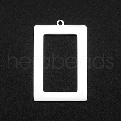Non-Tarnish 201 Stainless Steel Pendants STAS-N090-LA045-1