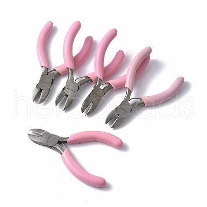 (Defective Closeout Sale: Yellowing and Rusty) 45# Carbon Steel Jewelry Pliers PT-XCP0001-17-1