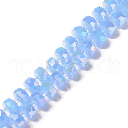 Glass Imitation Jade Beads Strands GLAA-G097-01A-1