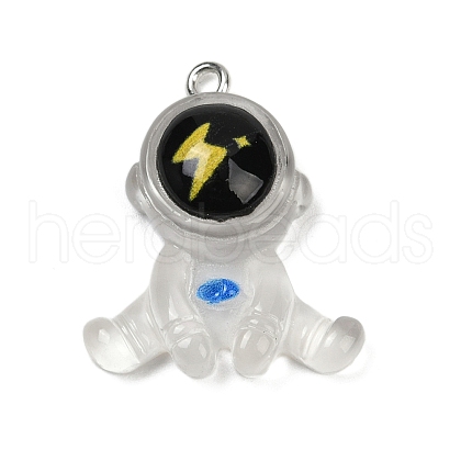 Resin Pendants RESI-Q022-02C-1