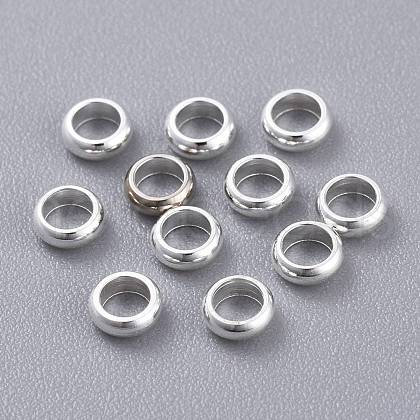 201 Stainless Steel Spacer Beads STAS-K210-40E-S-1