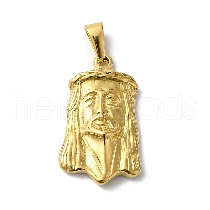 PVD Vacuum Plating 304 Stainless Steel Pendants STAS-B069-35D-G-1