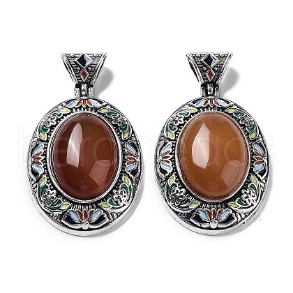 Natural Carnelian Pendants FIND-A041-01AS-04-1