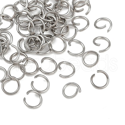 304 Stainless Steel Open Jump Rings STAS-P392-01P-1