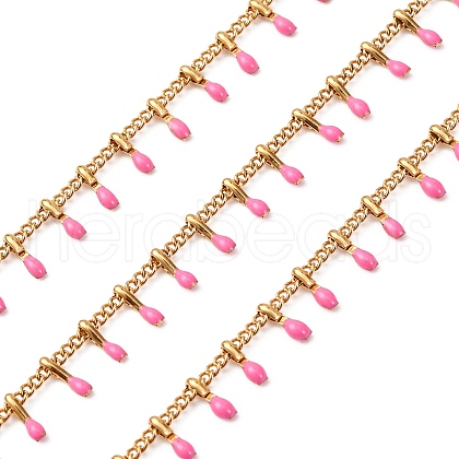 304 Stainless Steel Curb Chains STAS-R100-09A-04-1