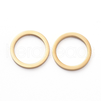 Vacuum Plating 304 Stainless Steel Linking Rings for Jewelry Making X-STAS-G215-26-G02-1
