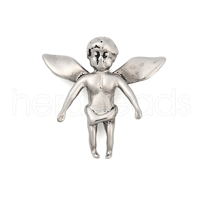 Angel 304 Stainless Steel Pendants STAS-M206-32P-01-1