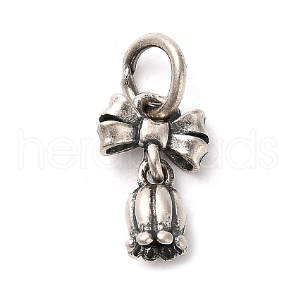 S925 Sterling Silver Charms STER-K183-01AS-1