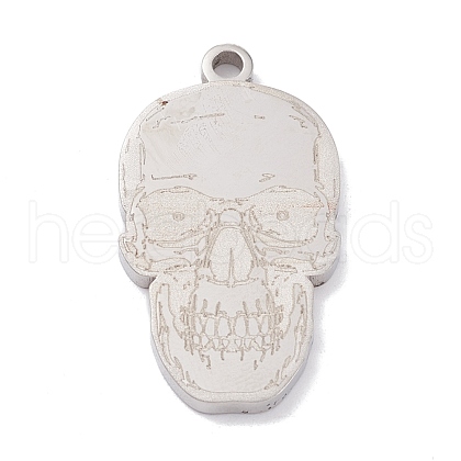Non-Tarnish 201 Stainless Steel Pendants STAS-D451-02P-1