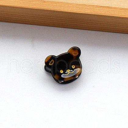 Cellulose Acetate(Resin) Claw Hair Clips OHAR-PW0003-031A-1